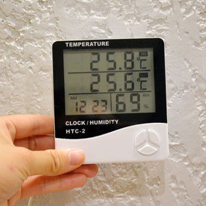 Termohigrómetro Digital con Probeta (Temperatura y Humedad)